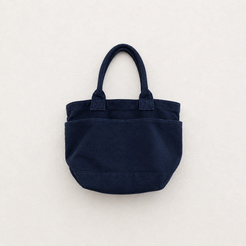 [BUNJANG] BEAMS Printing Canvas Tote Bag Navy / [BEAMS] 프린팅 캔버스 네이비 토트백