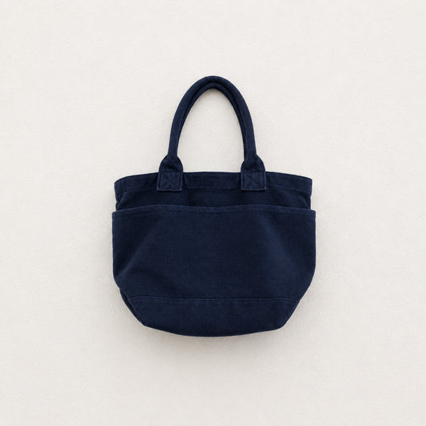 [BUNJANG] BEAMS Printing Canvas Tote Bag Navy / [BEAMS] 프린팅 캔버스 네이비 토트백