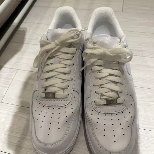 [BUNJANG] Nike Air Force 1 '07 White / 나이키 에어포스 올백 2회착 팝니다