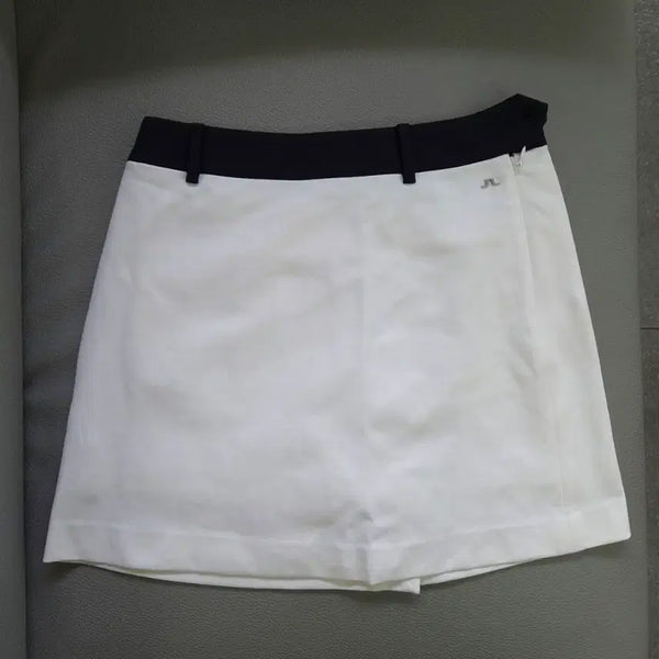 [BUNJANG] J. Lindeberg Women's Golf Skirt White/Black / 정품) S / 제이린드버그 여성 골프 스커트