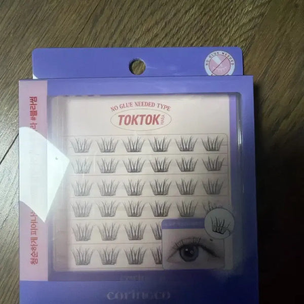 [BUNJANG] Corringo TOKTOK No-Glue Blossom Eyelashes / 코링코 TOKTOK 노글루 속눈썹 블라썸