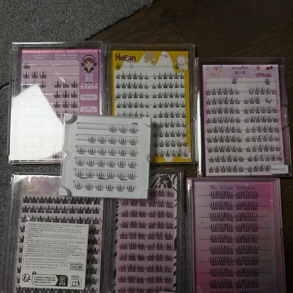 [BUNJANG] Temu Eyelashes Bundle Set / 테무 속눈썹 일괄판매