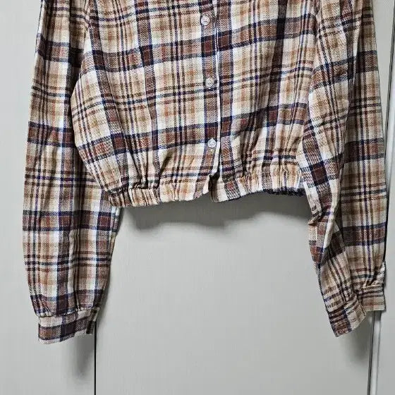 [BUNJANG] Check Pattern Blouse / 체크 패턴 블라우스