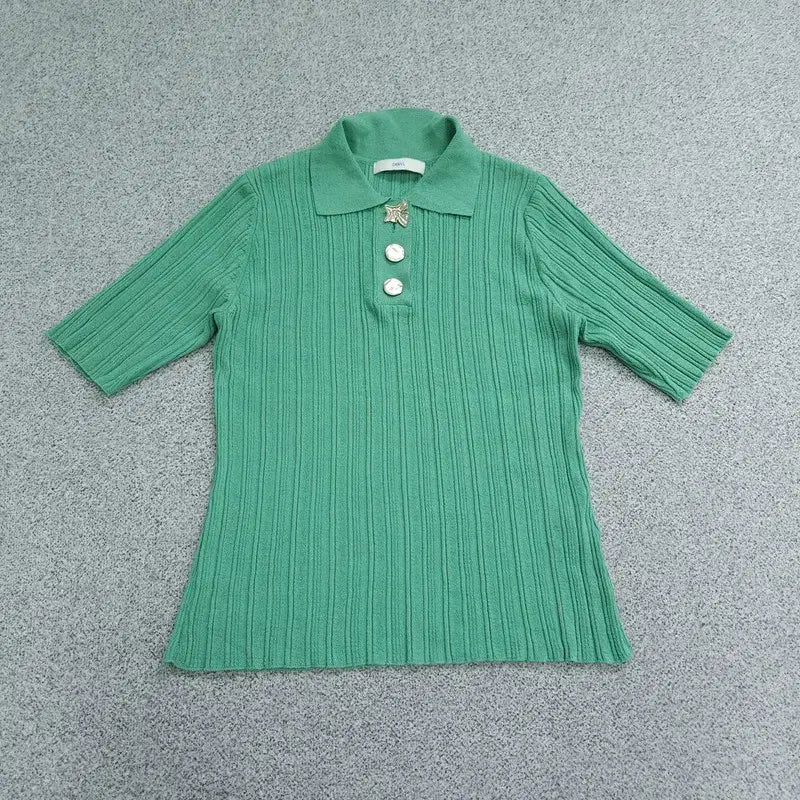 [BUNJANG] DUEL Knit Short-Sleeve Polo T-Shirt / FREE 듀엘 니트 반팔 카라티 | 070624