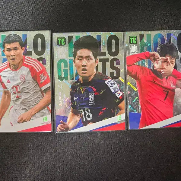 [BUNJANG] Topclass Korea Edition Son Heung-min, Lee Kang-in, Kim Min-jae Player Cards Bundle Set / [Set] Topclass 코리아 에디션(손흥민,이강인,김민재)
