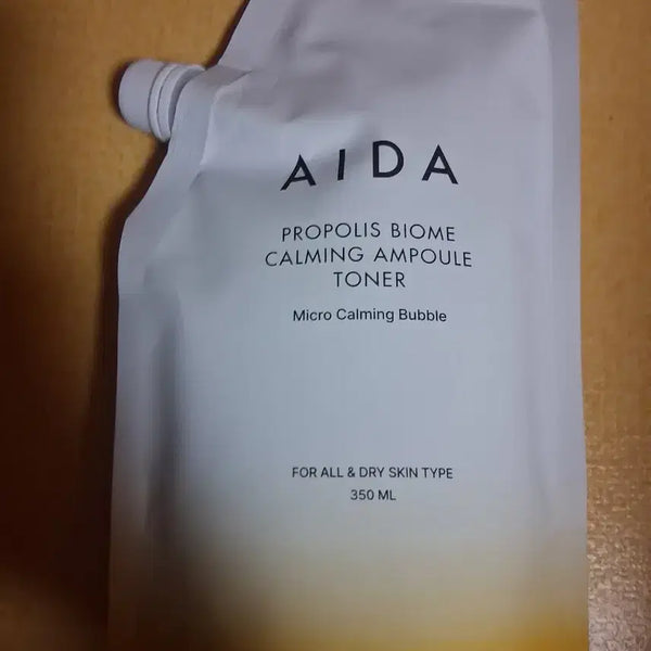 [BUNJANG] AIDA Soothing Toner Refill 350ml / 아이다 진정토너 리필
