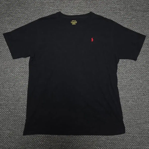 [BUNJANG] Polo Ralph Lauren Black Short Sleeve T-Shirt / 폴로 랄프로렌 블랙 반팔티셔츠