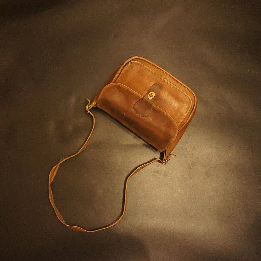 [BUNJANG] Coach Leather Tote Bag Crossbody Bag / Q359 남자코치가방코치백 남성크로스가방 크로스백 가죽토트백 토트가방