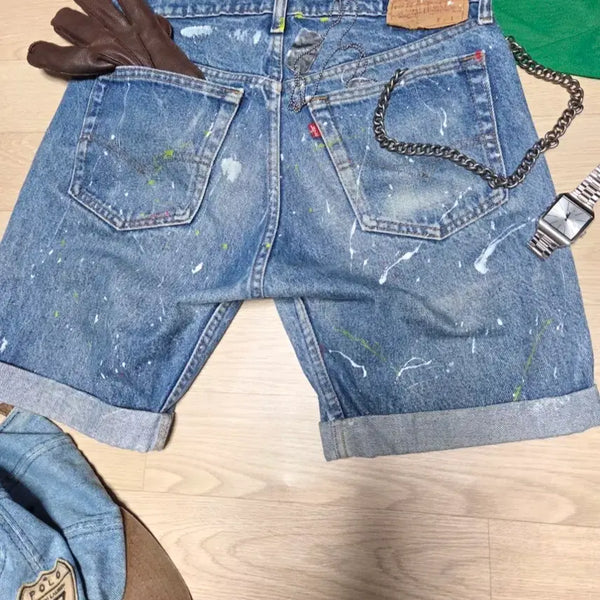 [BUNJANG] Levi's 1986 USA Made Denim Shorts / (U.S.A)80s 리바이스 86년 쇼츠 반바지 데님 청바지 LEVIS