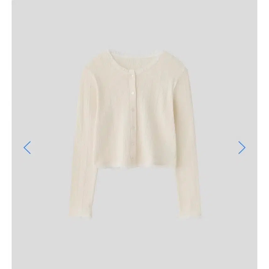 [BUNJANG] TANNAT Day Lace Cardigan Cream / TANNAT 타낫 데이 레이스 가디건 크림 새제품