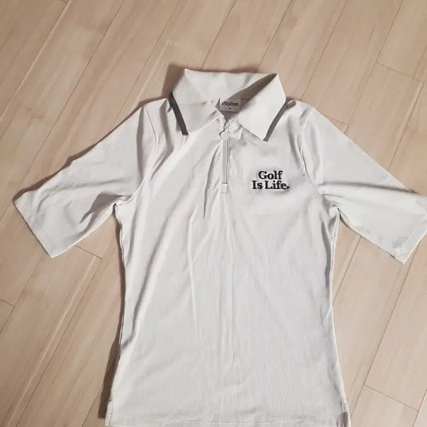 [BUNJANG] Malbon Golf Women's M Cargo Short-Sleeve Polo Shirt / 말본 m 카고 m