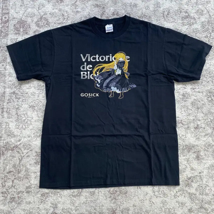 [BUNJANG] GOSICK Victorica Bootleg Anime T-Shirt XL / 고식 빅토리카 부틀렉 애니메이션 티셔츠 애니티