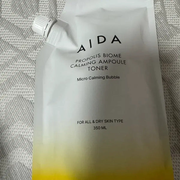 [BUNJANG] Aida Propolis Biome Soothing Ampoule Toner 350ml / 미사용)아이다 프로폴리스 바이옴 진정 앰플 토너 350ml