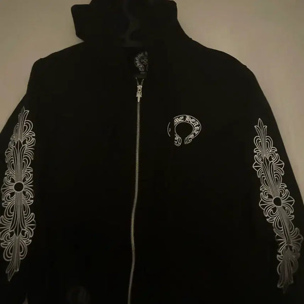 [BUNJANG] Chrome Hearts Zip-Up Hoodie / 크롬하츠 후드집업