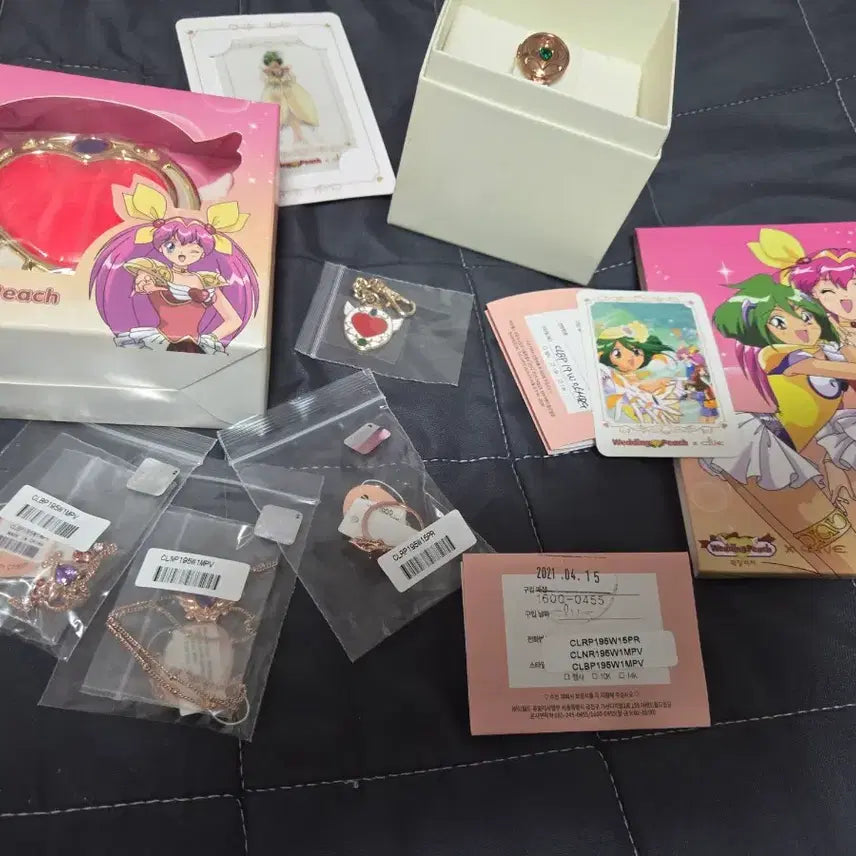 [BUNJANG] Clue Wedding Peach Accessory & Goods Set / 클루 웨딩피치 굿즈 세트