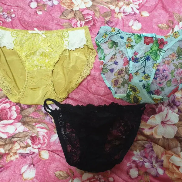 [BUNJANG] Used Women's Underwear Set (3-Piece) / 여성팬티 (중고) 일본3종 일괄판매1