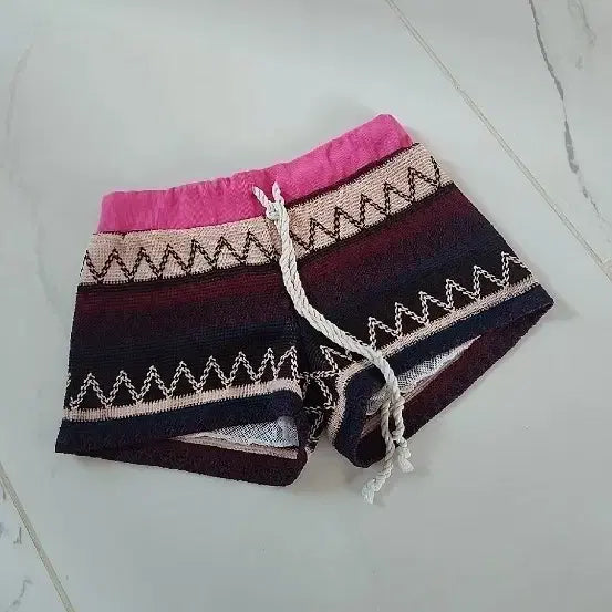 [BUNJANG] Rainbow Stitch Swimsuit Bottom Cover-up Pants / 레인보우 스티치 rainbow stitch 수영복 하의바지 휴양지 커버업