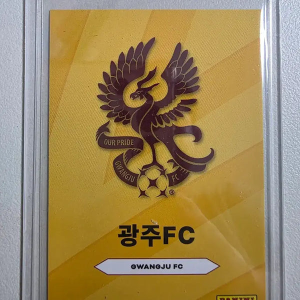 [BUNJANG] Panini K League Gwangju FC Team Logo Card 2026 / 2026 k리그 파니니 광주fc 팀로고 카드 판매