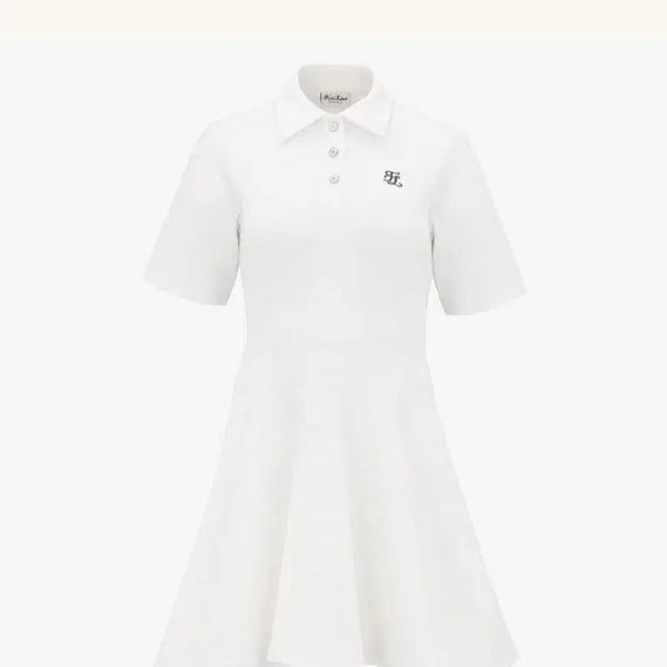 [BUNJANG] Fair Liar Golf Dress Ivory / 페어라이어 골프 원피스