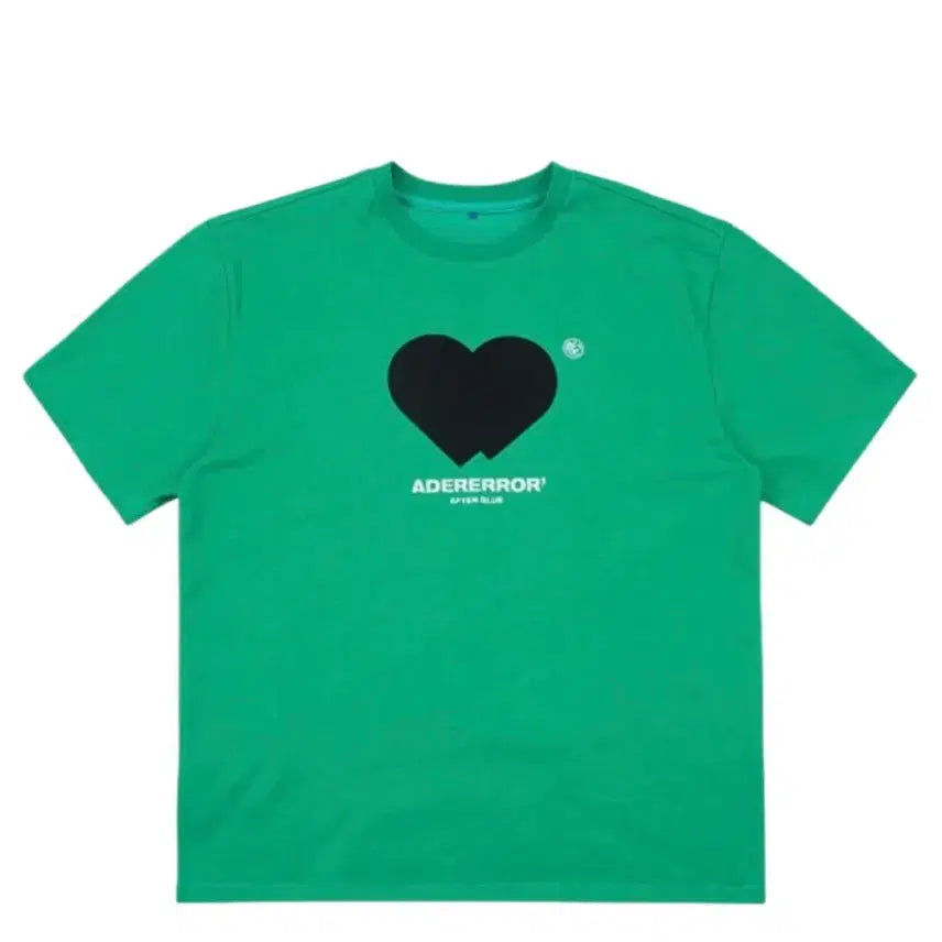 [BUNJANG] Ader Error Heart Short Sleeve T-Shirt Size A1 / 아더에러 하트 반팔 a1 사이즈