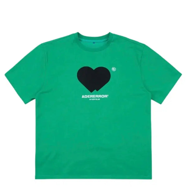 [BUNJANG] Ader Error Heart Short Sleeve T-Shirt Size A1 / 아더에러 하트 반팔 a1 사이즈