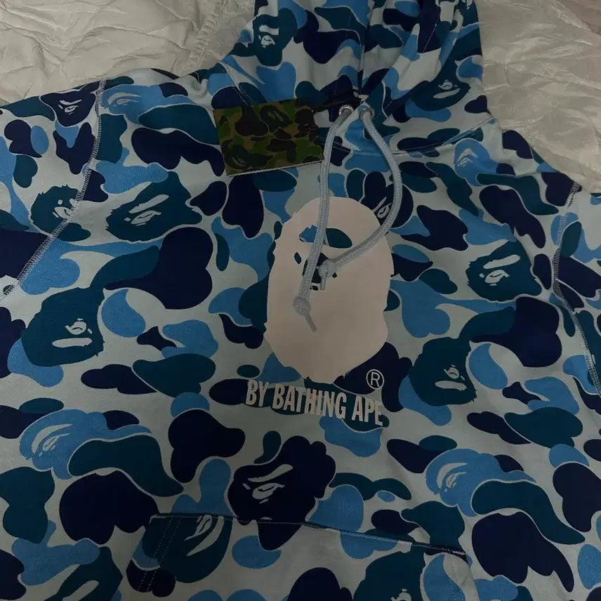 [BUNJANG] BAPE Camo Hoodie (Size L) / 베이프 후드 L사이즈