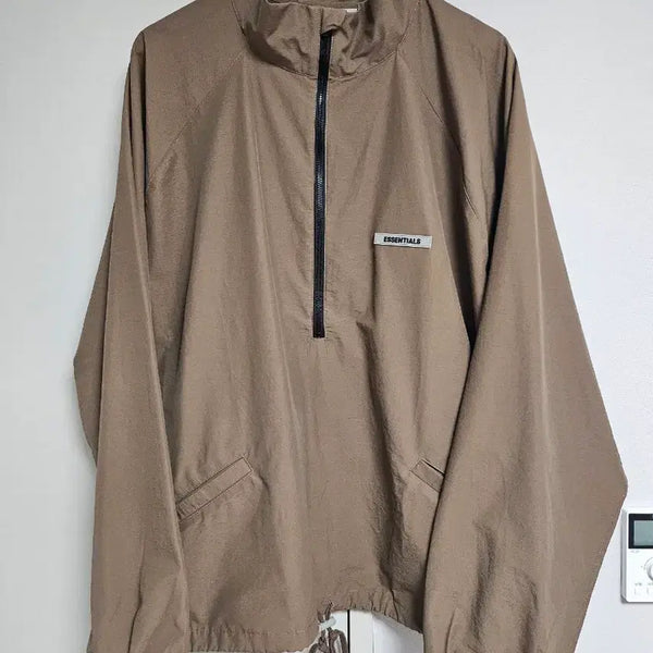 [BUNJANG] Fear of God Essentials Anorak Brown XL / 피어오브갓 에센셜 아노락 XL 브라운