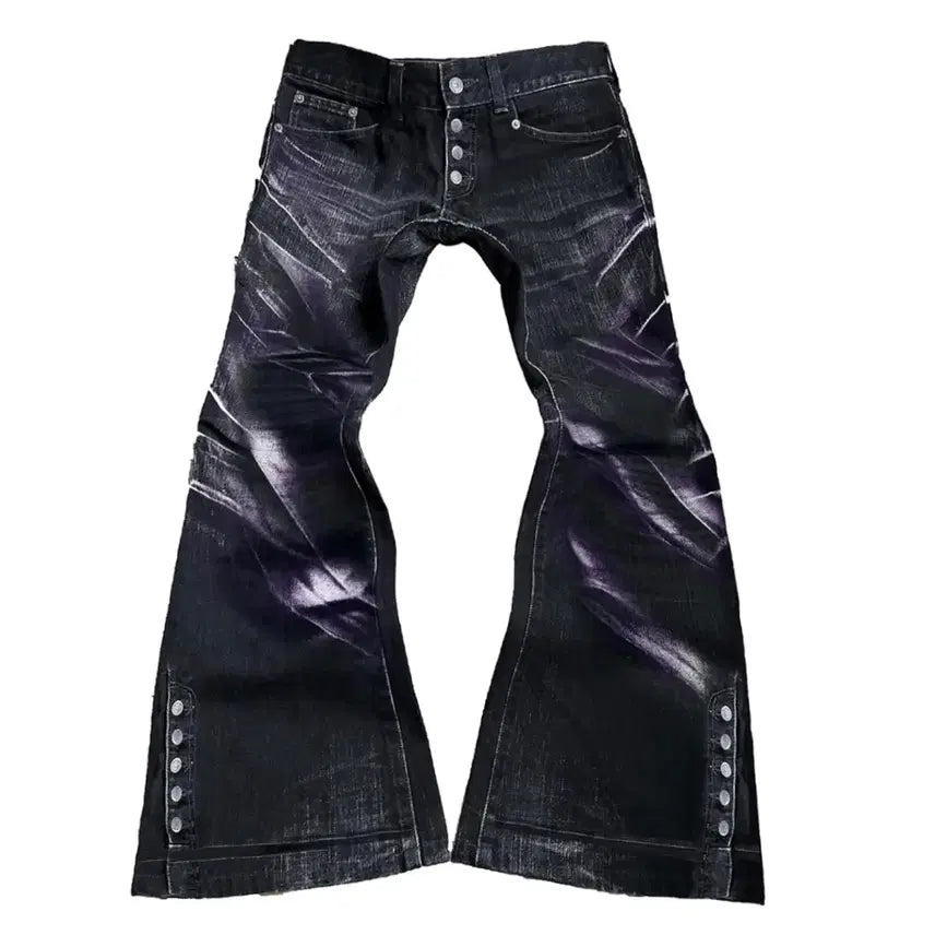[BUNJANG] Opium V-ACCESS Purple Effect Flare Pants / Purple Effect Flare Pants | 오피움 비엑세스 바지