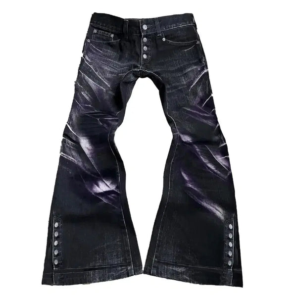 [BUNJANG] Opium V-ACCESS Purple Effect Flare Pants / Purple Effect Flare Pants | 오피움 비엑세스 바지