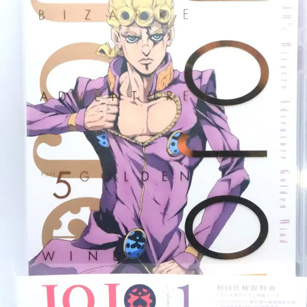 [BUNJANG] JoJo's Bizarre Adventure: Golden Wind Vol. 1 Limited Edition Blu-ray / 죠죠의 기묘한 모험 황금의 바람 Vol.1 초회한정 블루레이