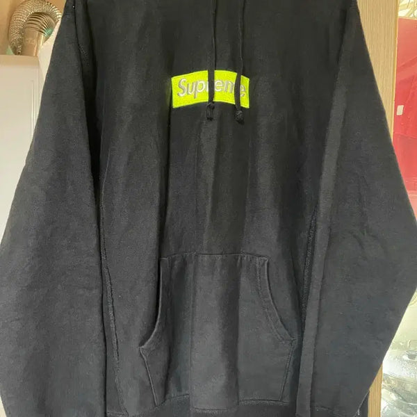 [BUNJANG] Supreme Box Logo Hoodie Black / 슈프림 박스로고 후드티 블랙