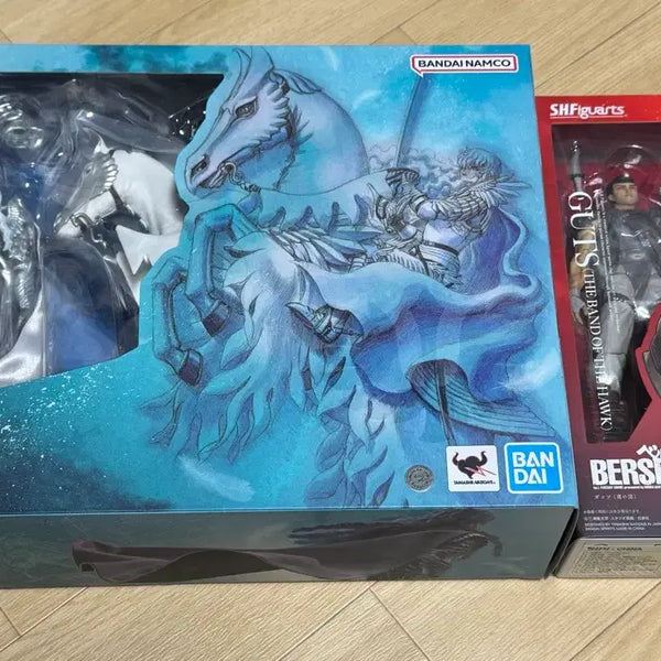[BUNJANG] Bandai S.H.Figuarts Berserk Griffith & Guts Mercenary Corps Bundle Set / 택포28 SHF 베르세르크 그리피스 / 가츠 매의단