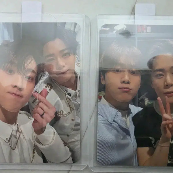 [BUNJANG] Moonbin & Sanha Unit Photocard Bundle Set / 문빈 산하유닛 포카 2장 일괄