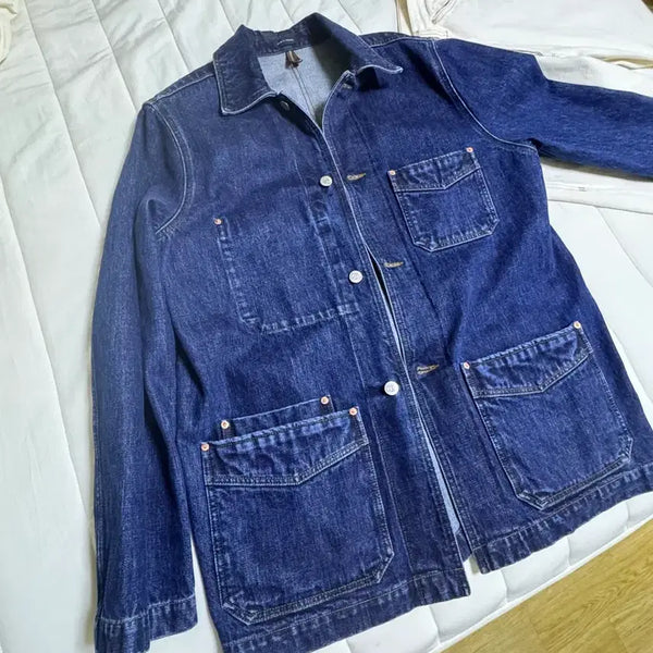 [BUNJANG] Drakes Chore Jacket Selvedge 40 / 드레익스 초어자켓  셀비지 40