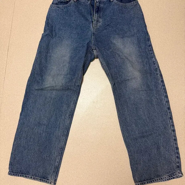 [BUNJANG] Light Wash Wide Leg Pants / 연청 와이드팬츠