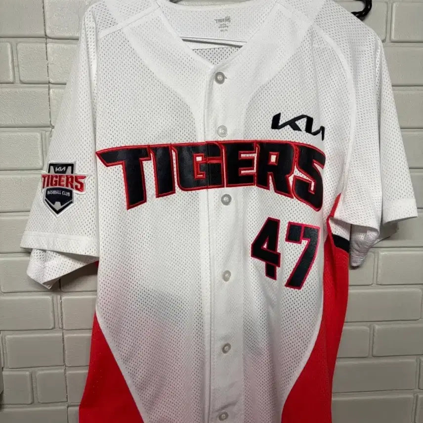 [BUNJANG] Kia Tigers Na Sung-bum Replica Home Baseball Jersey (105/XL) / 기아타이거즈 나성범 레플리카 105/XL