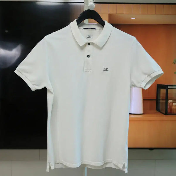 [BUNJANG] C.P. Company White Collar T-Shirt L / C.P. COMPANY 화이트 카라티 L