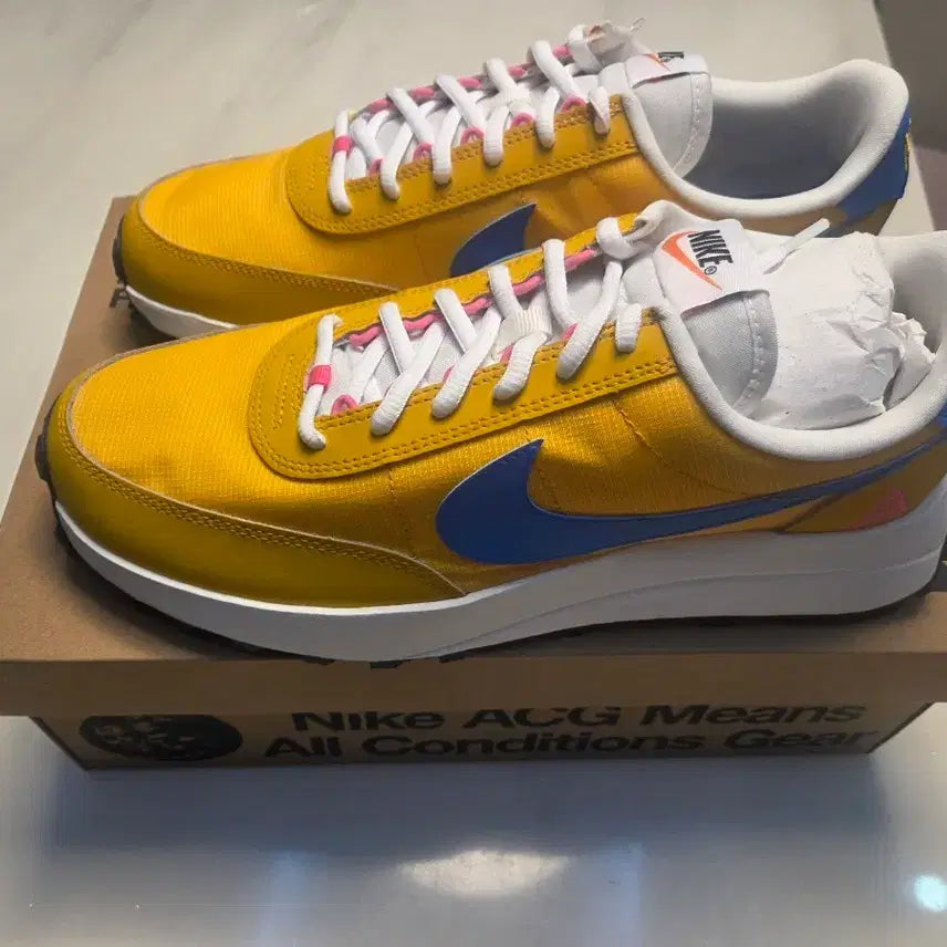 [BUNJANG] Nike ACG Daybreak Mustard Blue 270 / 나이키 ACG 데이브레이크 머스타드 블루 270