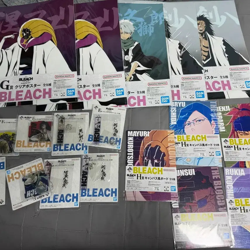 [BUNJANG] Bleach Ichiban Kuji Prize Lot - 18 Items Bundle / 블리치 제일복권 하위상 18개 일괄