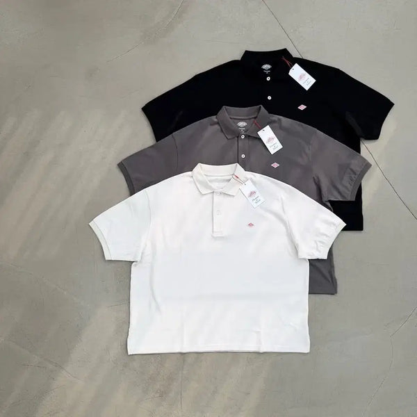 [BUNJANG] DANTON Pique Polo Shirt / 단톤 피케 폴로셔츠