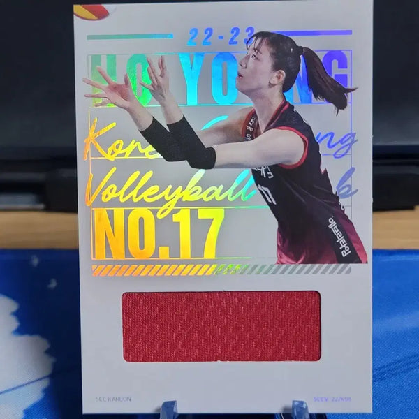 [BUNJANG] KOVO Jeong Ho-young Player Relic Card / kovo 정호영 선수 렐릭카드