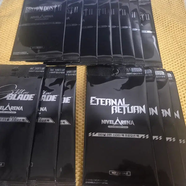 [BUNJANG] Nivel Arena Eternal Return, Brown Dust 2, Eve Protocol Promotion Pack / 니벨 아레나 이터널리턴, 브라운더스트2, 이브 프로토콜 프러모션 팩