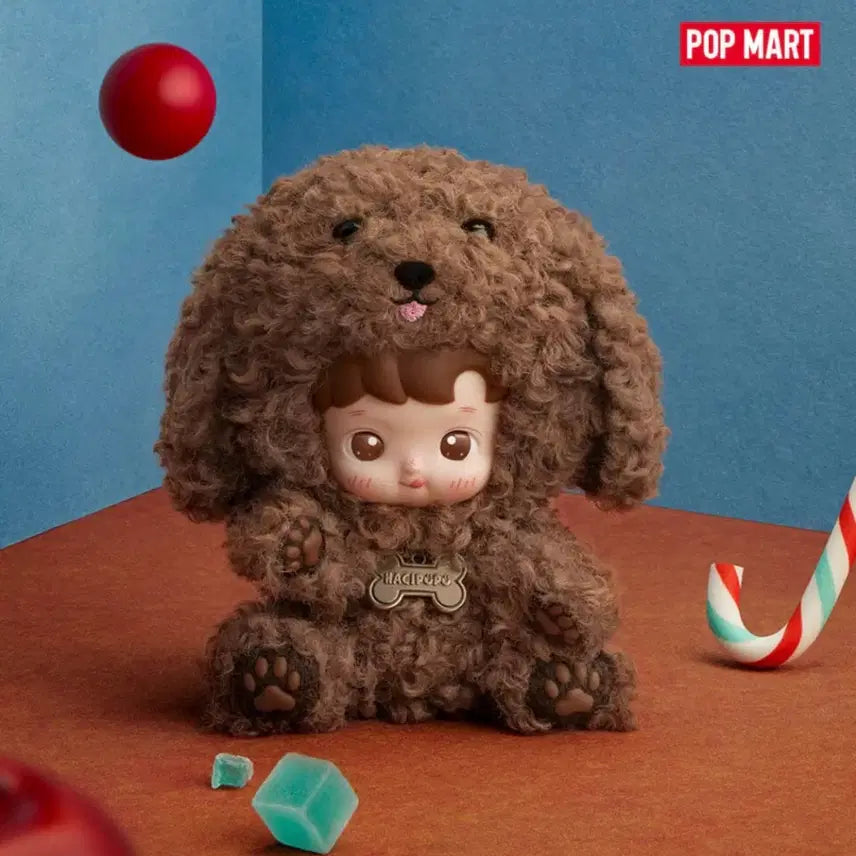 [BUNJANG] Pop Mart Hachi Pupu Take Me Home Series Doll Keychain (Poodle) Sealed / [팝마트]하치푸푸 테이크 미 홈 시리즈 인형 키링(푸들)미개봉 새상품