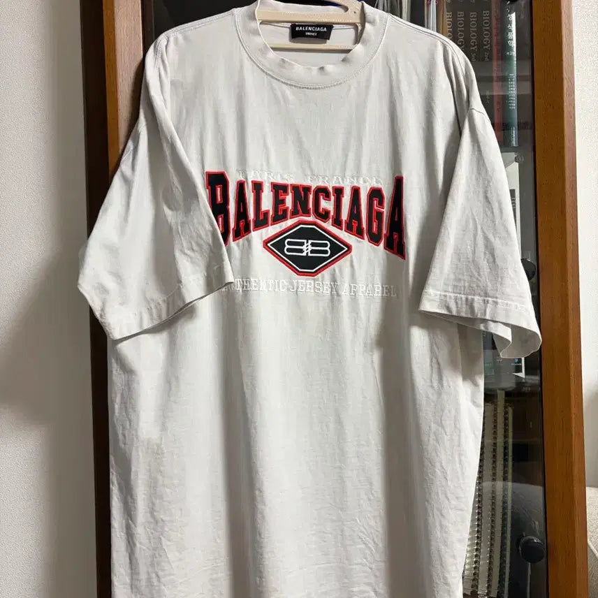 [BUNJANG] Balenciaga Authentic Short Sleeve T-Shirt Grey XS / 발렌시아가 어센틱 반팔 그레이 1(xs)