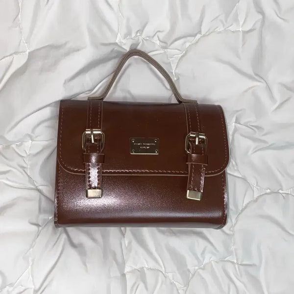 [BUNJANG] JK Brown Handbag / jk 브라운 핸드백
