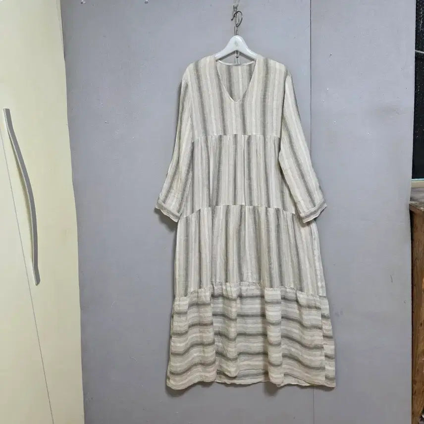 [BUNJANG] Linen Long Dress / 린넨 롱원피스 F    n7313