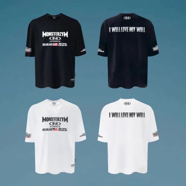 [BUNJANG] Abso Monster Gym T-shirt Size 3 / 압도 몬스터짐 반팔 3사이즈