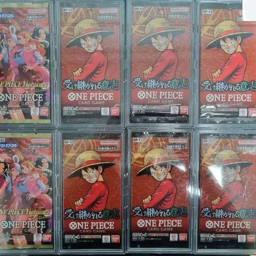 [BUNJANG] One Piece Japanese Edition Trading Card Unsealed Packs (13th & Extra Boost 3rd) / 일본판 원피스 카드 미개봉 팩