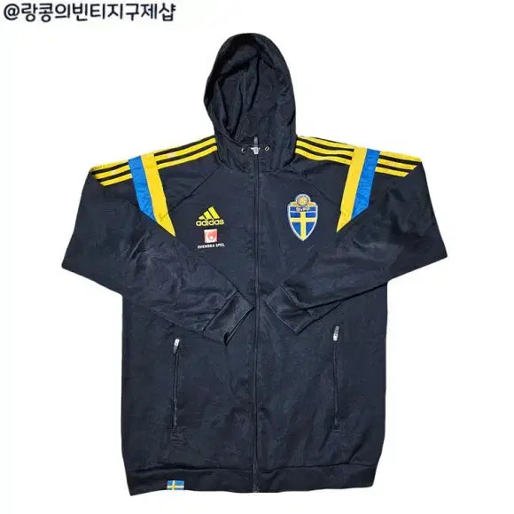 [BUNJANG] Adidas Street Sweden Hoodie Zip-Up / 아디다스 스트릿 스웨덴 후드 집업