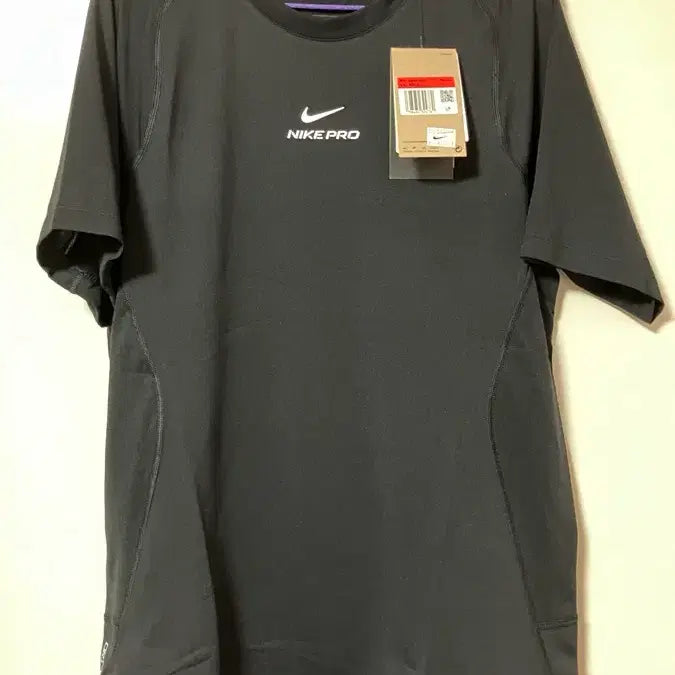 [BUNJANG] Nike Pro Black Short Sleeve Training T-Shirt / 나이키 프로 반팔 티셔츠 블랙